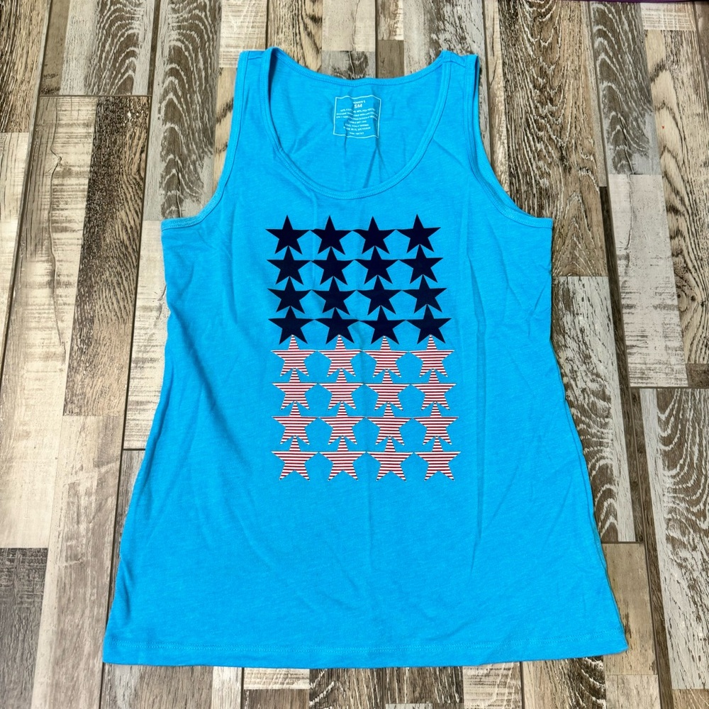 Stars & Stripe Tank Top Small
Patriotic theme